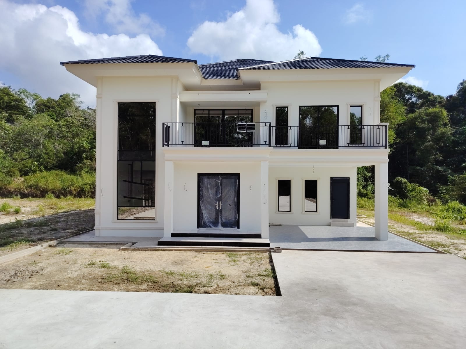 Double Storey Family Home in Kampung Sungai akar by Alek Jaya Sdn Bhd